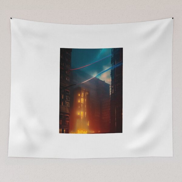Item preview, The Burning City. designed and sold by SHALOXX.