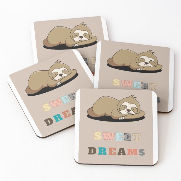 Item preview,  Cute  sloth Sweet dreams  designed and sold by designoorkh.