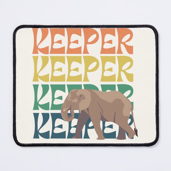 Item preview, Elephant Keeper | Zookeeper | Zookeeper | Zoo | African Elephant designed and sold by AlyCastelluccio.