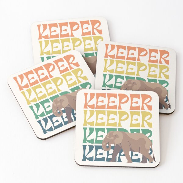 Item preview, Elephant Keeper | Zookeeper | Zookeeper | Zoo | African Elephant designed and sold by AlyCastelluccio.