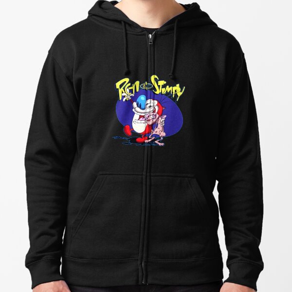 Ren and Stimpy Zipped Hoodie