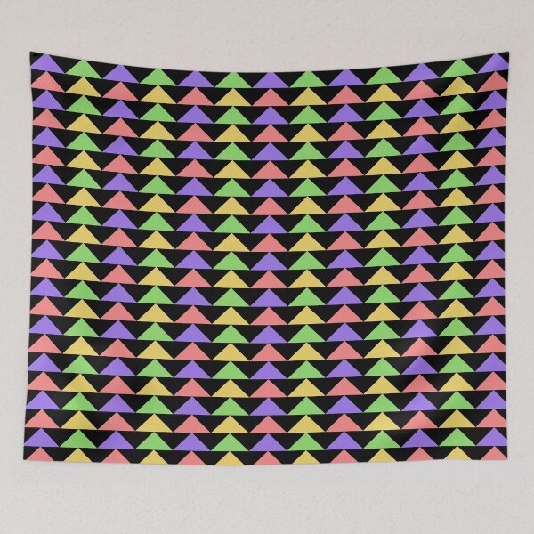 Item preview, Geometric triangles pattern designed and sold by cutecrazytshirt.