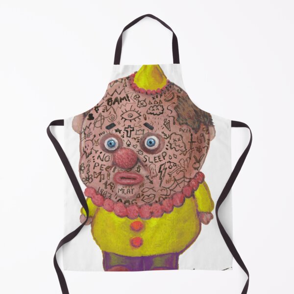 Item preview, Copy of NoPe the Clown | Original | Circus Clown with Face Tattoos yellow belly 2| Inked Glory Fool Prince | no sleep designed and sold by Tyler Tilley.