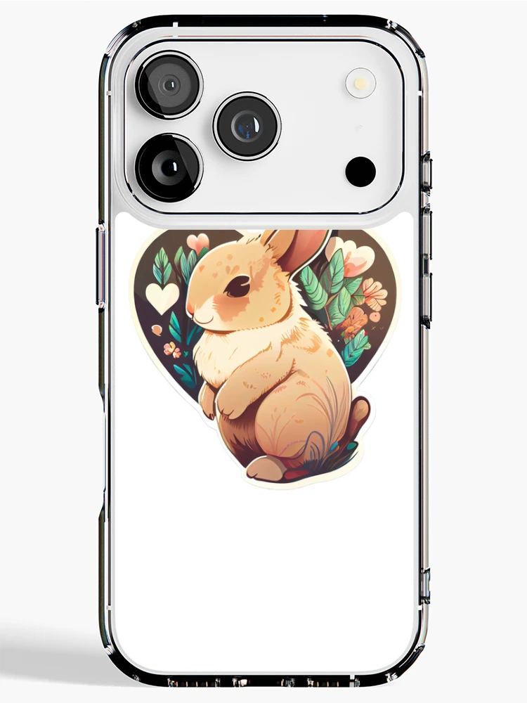 Thumbnail 1 of 5, iPhone Case, Californian Rabbit designed and sold by Star_.