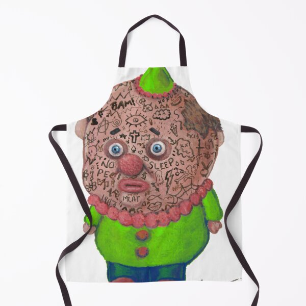 Item preview, NoPe the Clown | Original | Circus Clown with Face Tattoos green belly 2| Inked Glory Fool Prince | no sleep designed and sold by Tyler Tilley.
