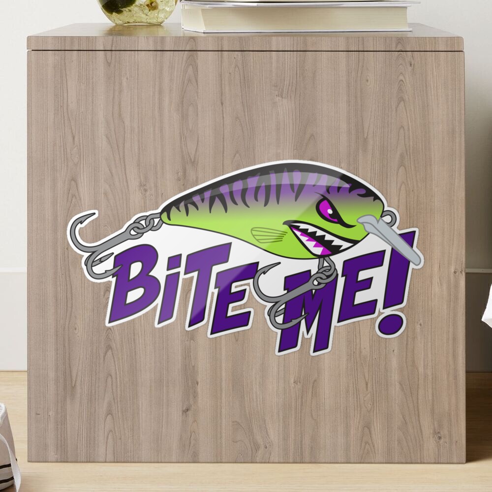 Bite Me Lure Sticker  Superior Design & Advertising