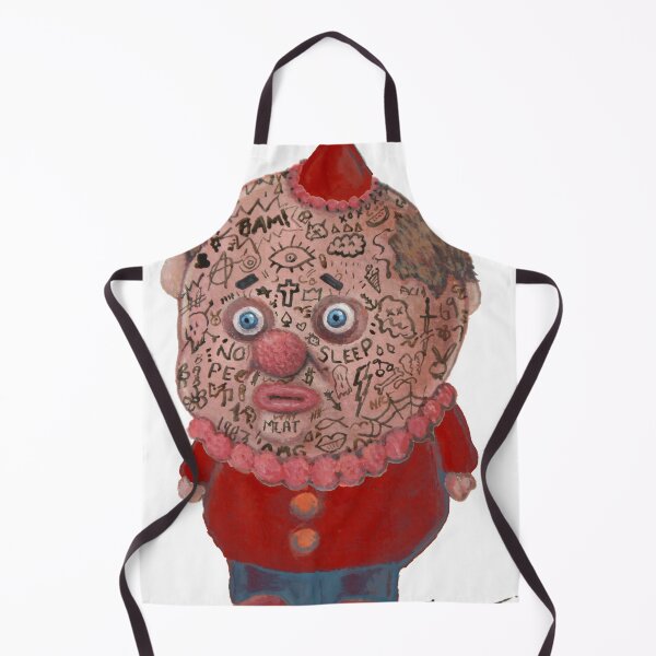 Item preview, Red Belly NoPe the Clown | Original | Circus Clown with Face Tattoos | Inked Glory Fool Prince | no sleep designed and sold by Tyler Tilley.