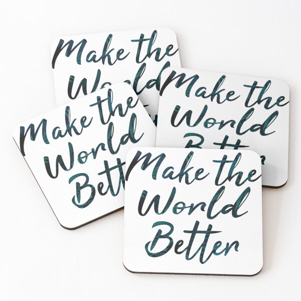 Item preview, Make The World Better designed and sold by BrightEra.