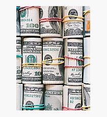 MONEY AND MONEY Photographic Print