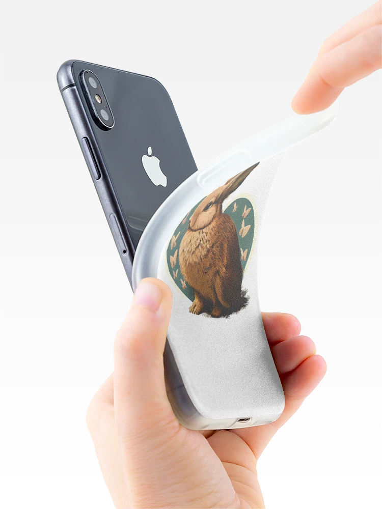 Thumbnail 4 of 5, iPhone Case, Flemish Giant Rabbit designed and sold by Star_.