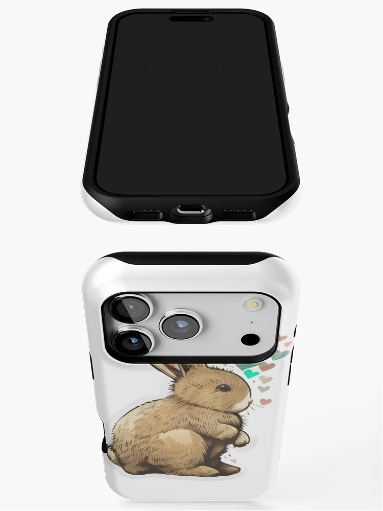 Thumbnail 3 of 4, iPhone Case, Flemish Giant Rabbit designed and sold by Star_.