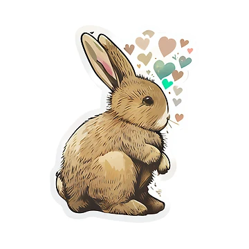 Artwork thumbnail, Flemish Giant Rabbit by Star_