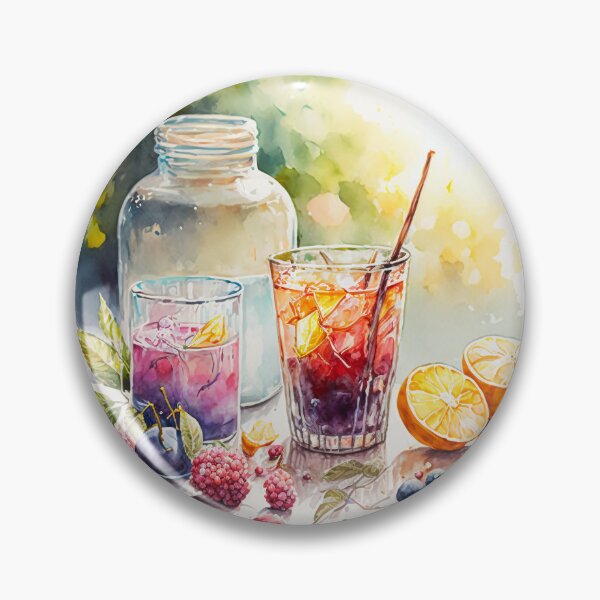 Item preview, Sipping in Summer: Watercolor Painting designed and sold by Tiberius404.