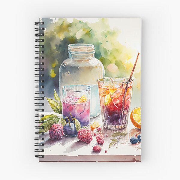 Item preview, Bebiendo en verano: pintura de acuarela designed and sold by Tiberius404.