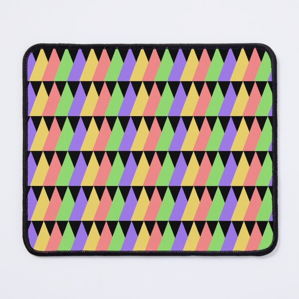 Item preview, Triangles multicolor pattern designed and sold by cutecrazytshirt.