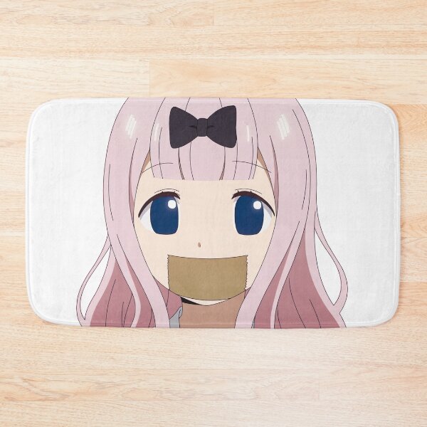 Item preview, Fujiwara Taped Mouth Love Is War Anime Inspired Sticker designed and sold by studiodotprints.