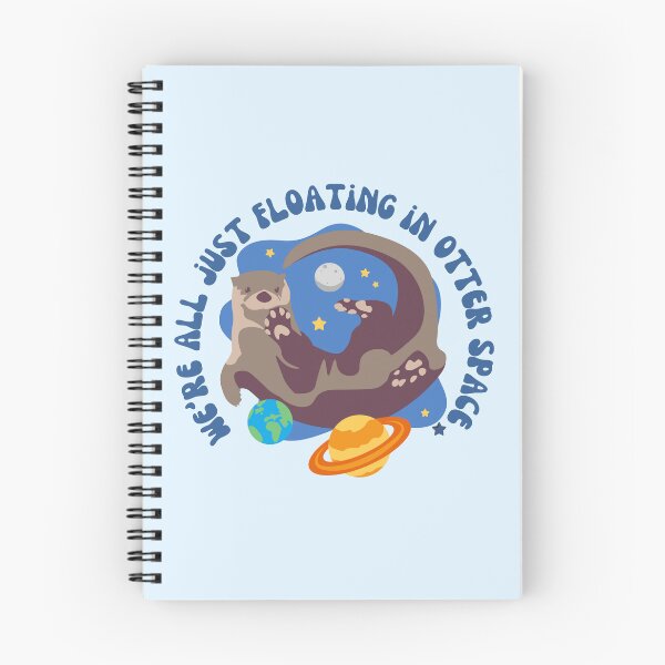 Item preview, Cute Otter | River Otter | Sea Otter | Floating in Otter Space designed and sold by AlyCastelluccio.