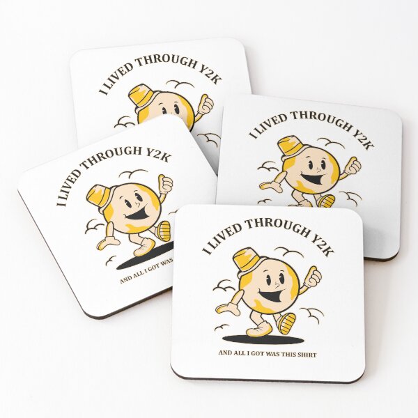 Item preview, I lived through Y2K and all I got was this shirt funny design designed and sold by Design_for_merch.