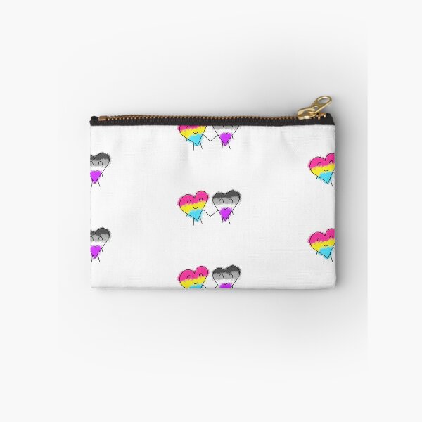Item preview, Valentines Day Doodle Asexual Pansexual designed and sold by ECKDesign.