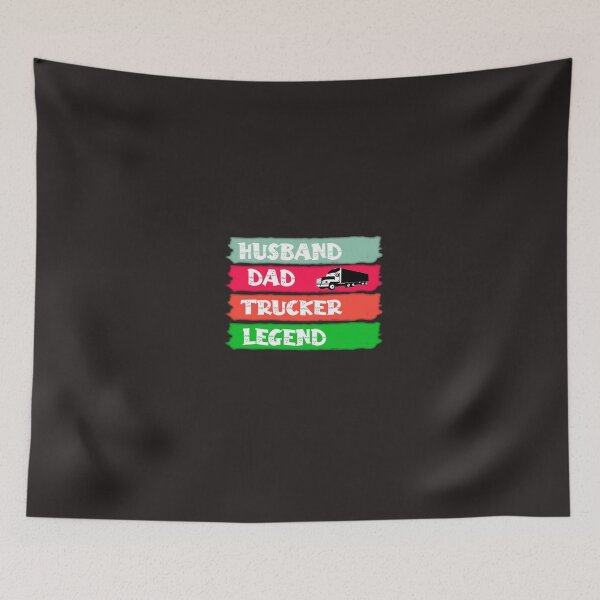 Item preview, Husband Dad Trucker Legend for dad designed and sold by YoussefProMax.