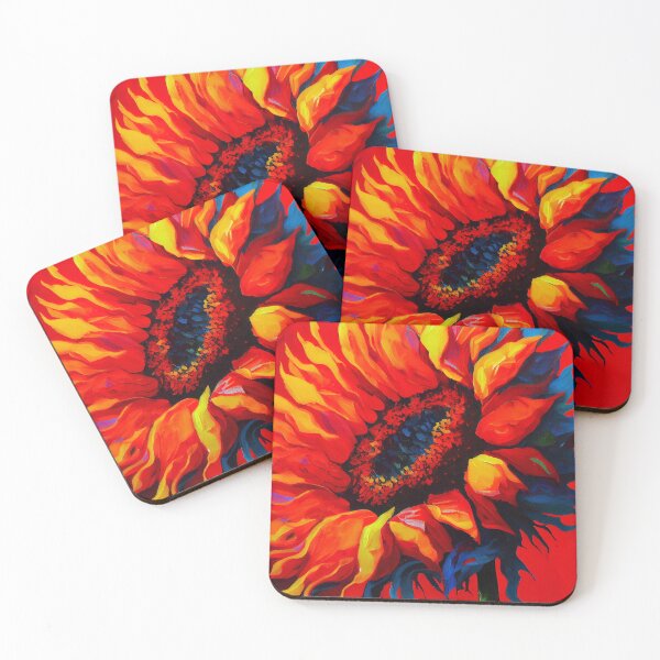 Item preview, Sunflower fire (1/4) designed and sold by sabantha.