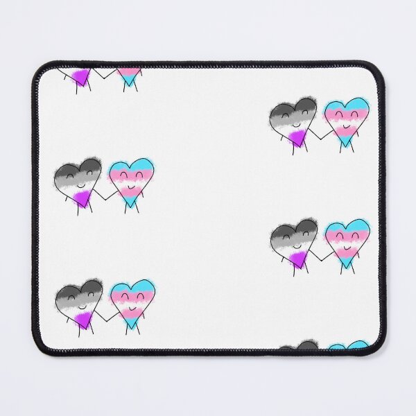 Item preview, Valentines Day Doodle Asexual Transexual designed and sold by ECKDesign.