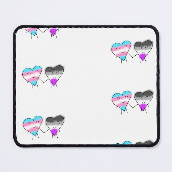 Item preview, Valentines Day Doodle Asexual Transexual designed and sold by ECKDesign.