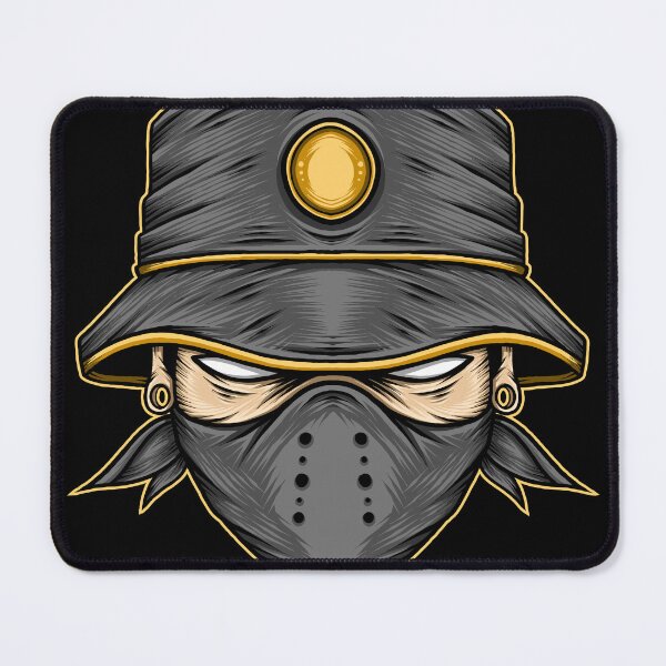 Item preview,  Bucket Hat Gangster Illustration designed and sold by WODEXZ.