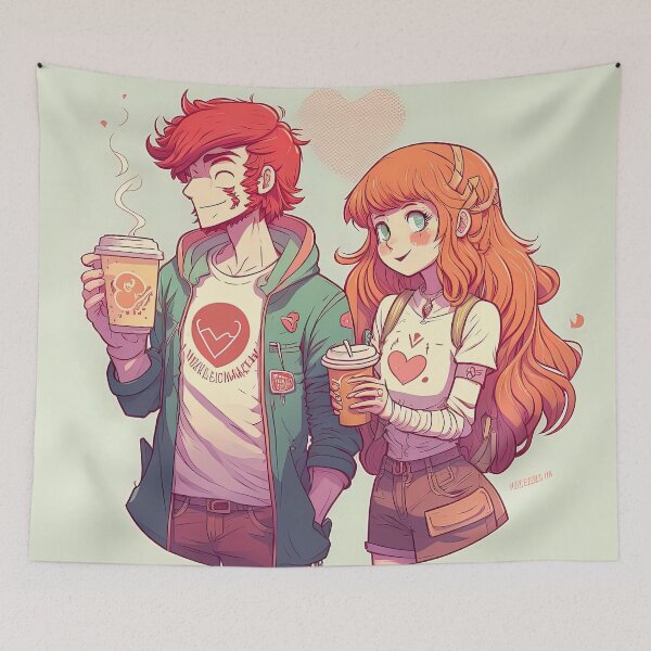 Item preview, valentines couples designed and sold by AeonGraphic.
