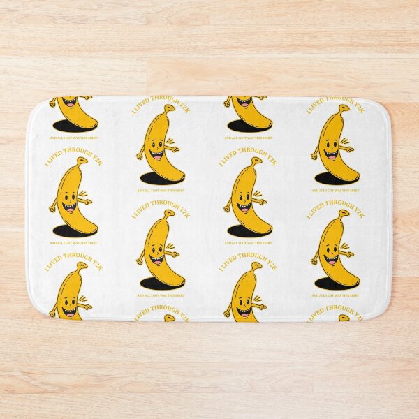 Item preview, I lived through Y2K and all I got was this shirt funny bananas designed and sold by Design_for_merch.