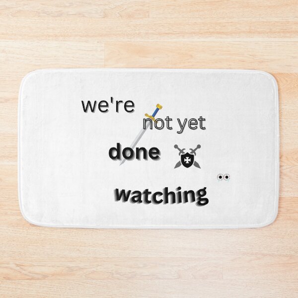 Item preview, the show is not over,our story continous designed and sold by Jamelda.