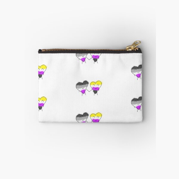 Item preview, Valentines Day Doodle Asexual NonBinary designed and sold by ECKDesign.