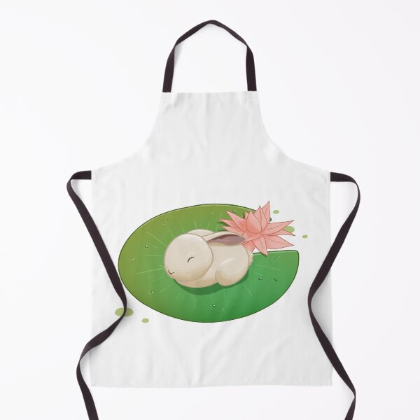 Item preview, White Lilypad Bunny designed and sold by UntaiStudio.