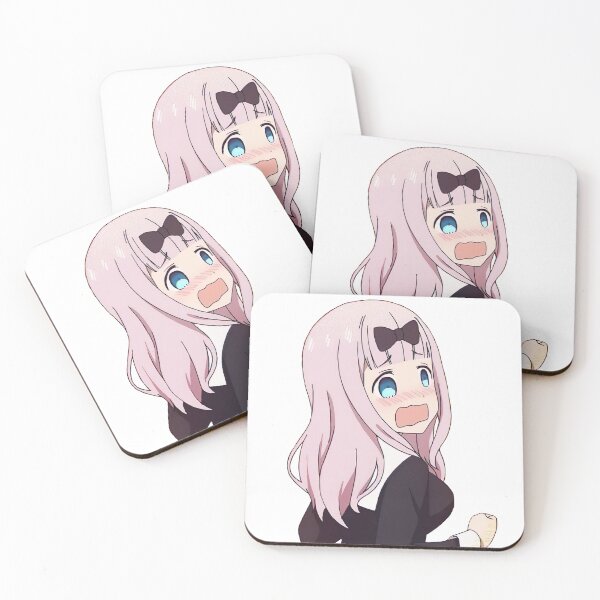 Item preview, Fujiwara is Shook Funny Love Is War Anime Inspired Sticker designed and sold by studiodotprints.