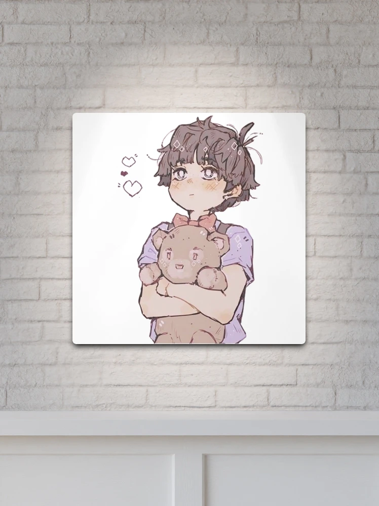 Cute anime boy Metal Print for Sale by Da1vyShop