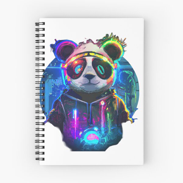 Item preview, Copy of Futuristic Frenzy: Neon Panda Pop Art 2k | light designed and sold by Cosmic-graphics.