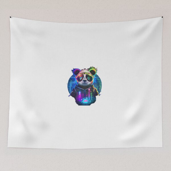 Item preview, Copy of Futuristic Frenzy: Neon Panda Pop Art 2k | light designed and sold by Cosmic-graphics.