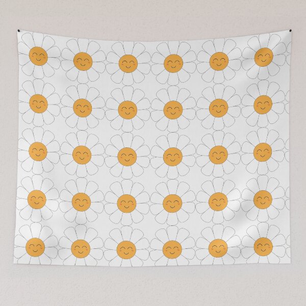 Item preview, Happy and Smiley Flower designed and sold by HeliumIon10.