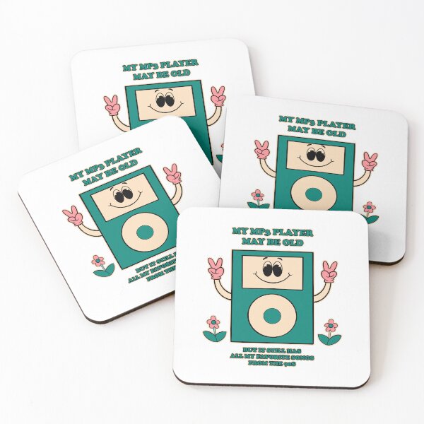 Item preview, My MP3 player may be old, but it still has all my favorite songs from the 90s designed and sold by Design_for_merch.