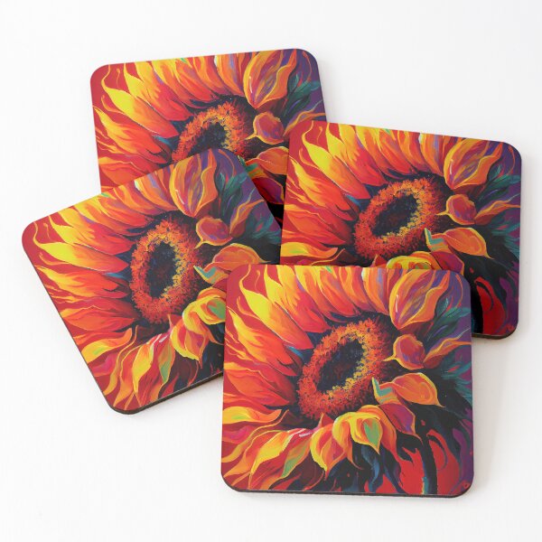 Item preview, Sunflower fire (3/4) designed and sold by sabantha.