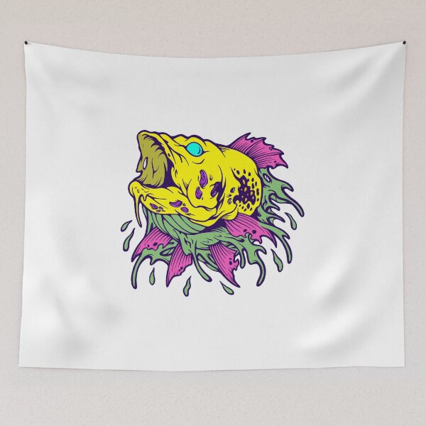 Item preview, Fish Monster designed and sold by addthana.