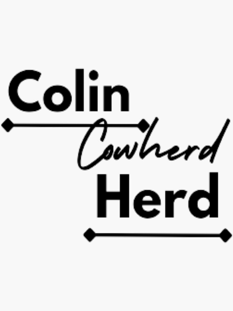 Men_s The Herd with Colin Cowherd Sticker for Sale by