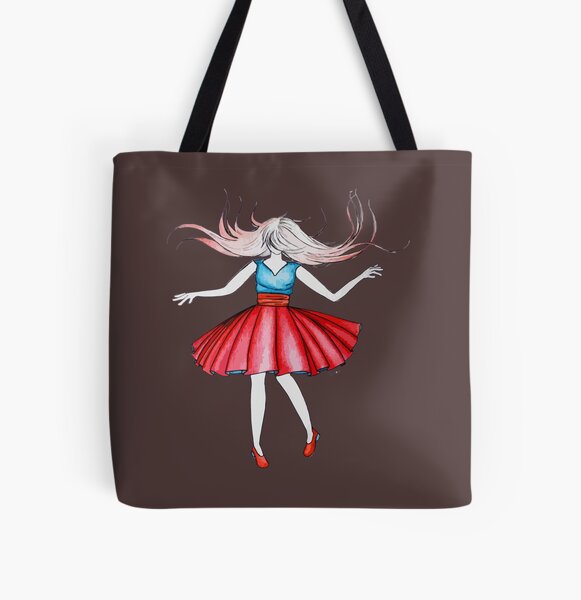 The Fall All Over Print Tote Bag