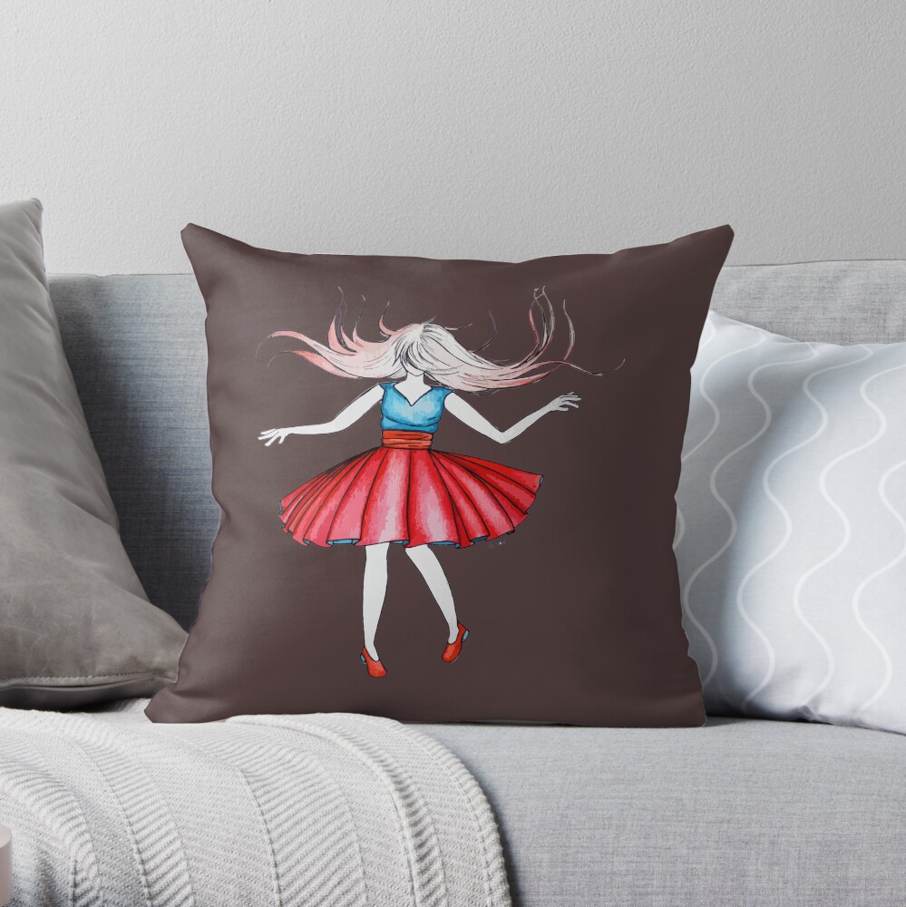 Item preview, Throw Pillow designed and sold by studinano.