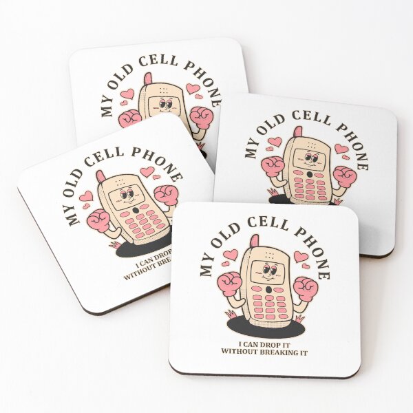 Item preview, My old  cell phone, I can drop it without breaking it designed and sold by Design_for_merch.
