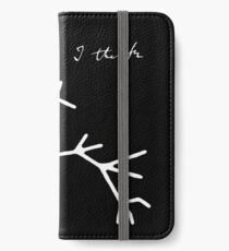 Charles Darwin's "I think" tree of life sketch iPhone Wallet/Case/Skin
