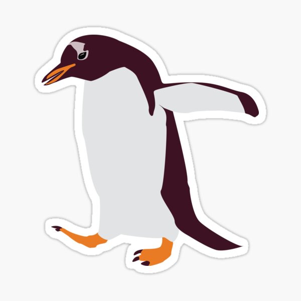 Item preview, Penguin | Gentoo penguin | Cute Penguin | Happy Feet | Pink Penguin designed and sold by AlyCastelluccio.