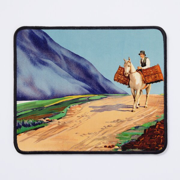 Item preview, CONNEMARA The Old Bog Road Great Southern Rys Railways 1930s Travel Poster designed and sold by retroposters.