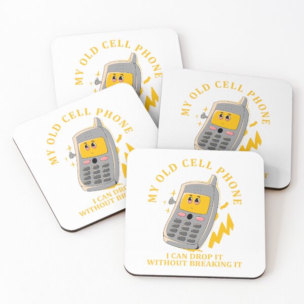 Item preview, My old  cell phone, I can drop it without breaking it designed and sold by Design_for_merch.