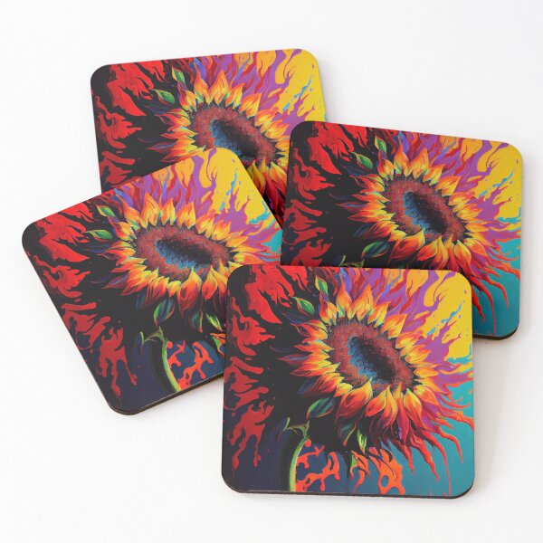 Item preview, Sunflower fire (4/4) designed and sold by sabantha.